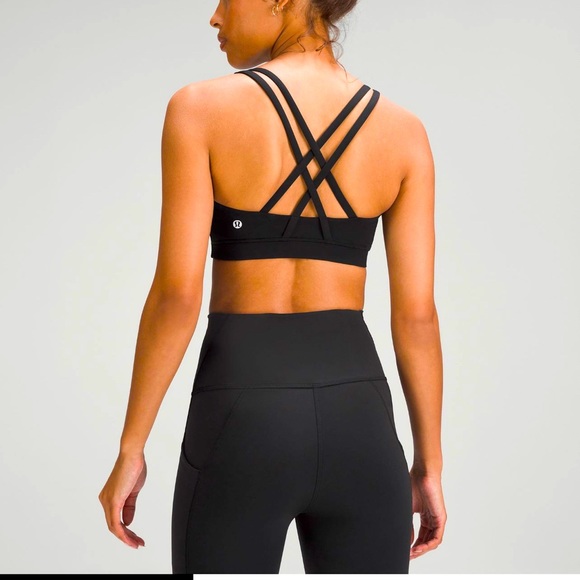 Lululemon Medium Support Energy Bra. Floral, size 10 - Picture 4 of 4